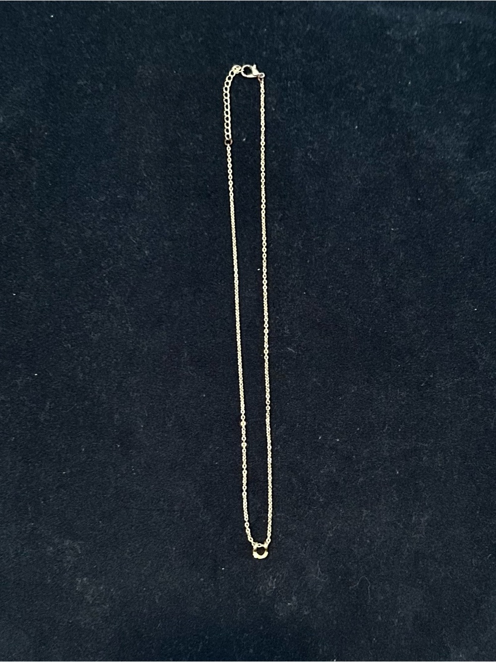 Source Unknown Gold Circle Pendant Necklace - Gold